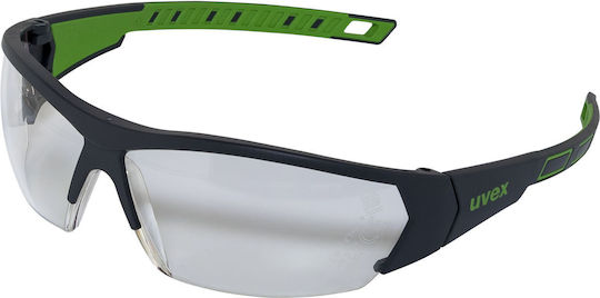 Uvex I-Works Spectacles Γυαλιά Εργασίας για Προστασία με Πράσινους Φακούς