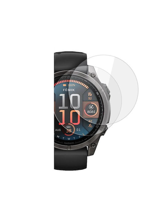 Hofi Glass Pro+ Sticlă Temperată pentru Garmin Fenix 8 (51mm) 2 Bucăți