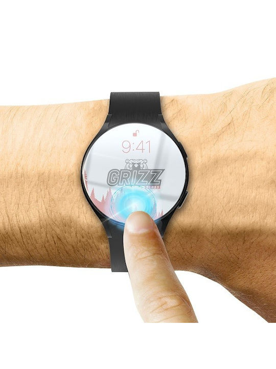 GrizzGlass Hybridglass Screen Protector for the Galaxy Watch6 44mm 1pcs