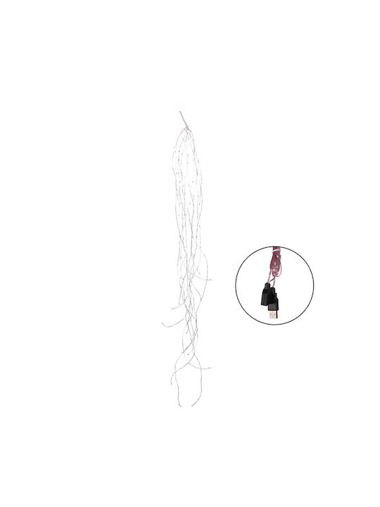 150 Lights LED 1.53m. White USB in String 1pcs