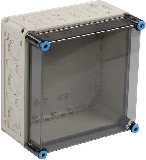 Hensel Elektrisches Gehäuse für Außenmontage Wasserdicht IP65 Transparent