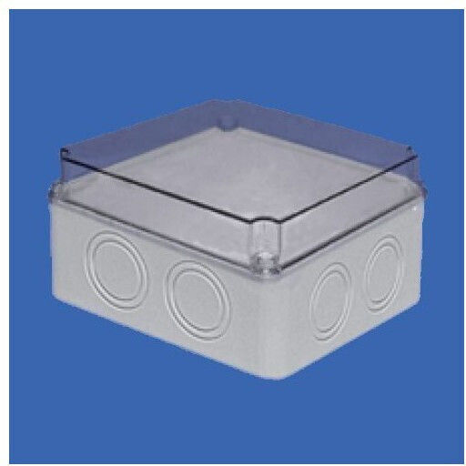 Elektro Plast Surface Mounted Electrical Box Watertight IP65 Transparent