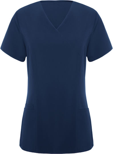 Roly Ferox Unisex Navy Blue Medical Blouse
