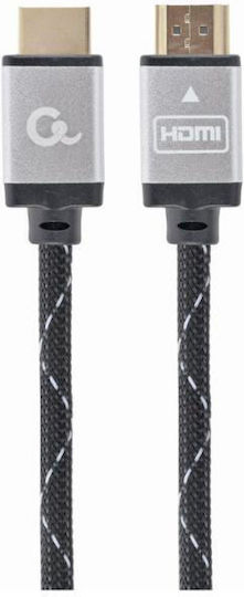 Gembird Braided USB 2.0 Cable USB-C male - USB-A Μαύρο 2m CC-USB2B-AMCM-2M-BW