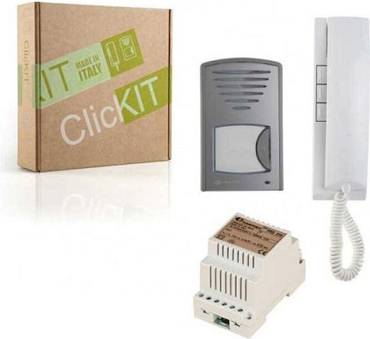 Geyer Geyer Hauskommunikation Audio-Gegensprechanlage Set 4+1 Kabel