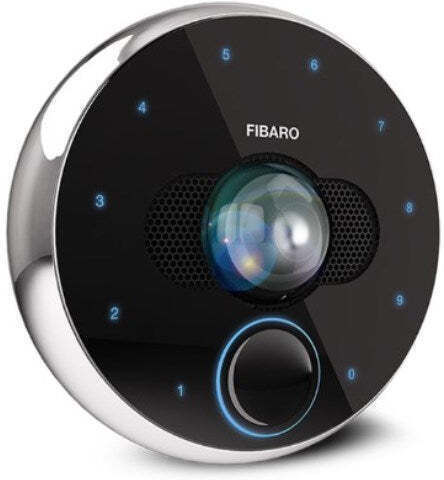 Fibaro Безжичен Wi-Fi Домофон V2 Черен