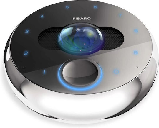 Fibaro Безжичен Wi-Fi Домофон V2 Черен