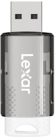 Lexar Jumpdrive S60 128GB USB 2.0 Stick Γκρι