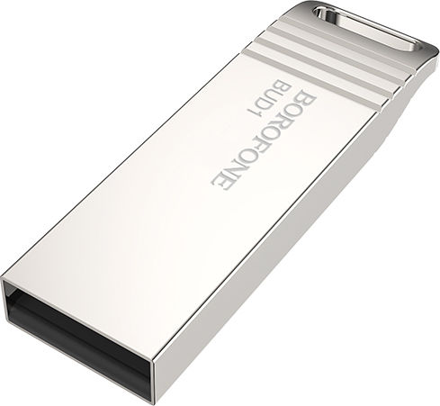 Borofone Bud1 Nimble Pendrive 16GB USB 2.0 Stick Silver