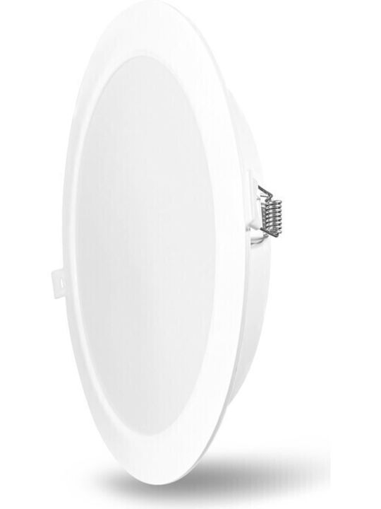 Geyer Χωνευτό LED Panel 18W με Ψυχρό Λευκό Φως 6500K
