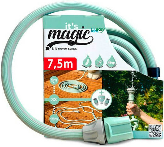 Idro Easy Hose Extendable Magic Soft Smart 1/2" 7.5m