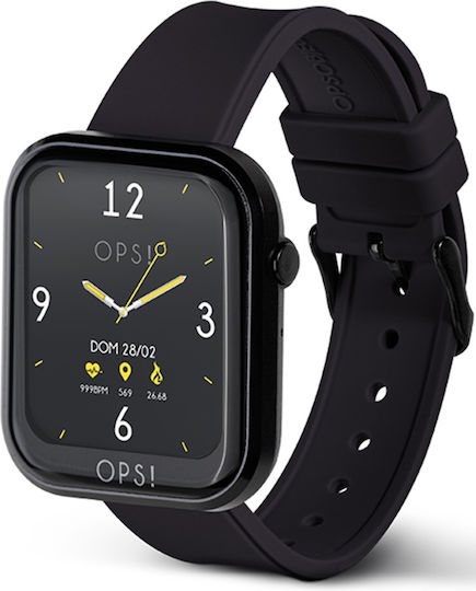 OPS! Objects Smart Smartwatch (Μαύρο)