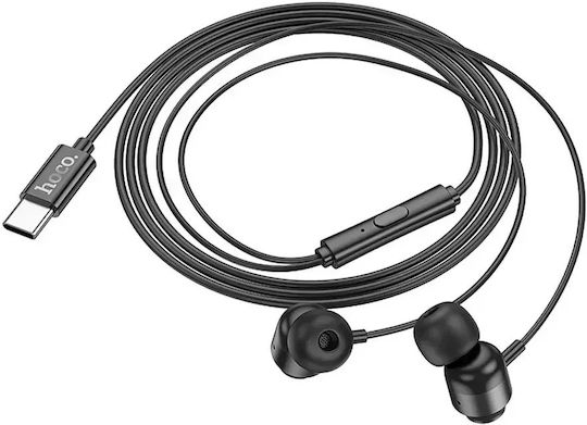 Hoco Freisprecheinrichtung mit Stecker USB-C Schwarz