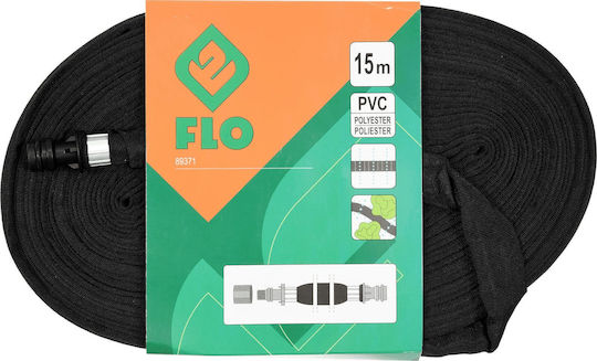 Flo Гумен Маркуч За Поливане Подредба 1/2" 15м