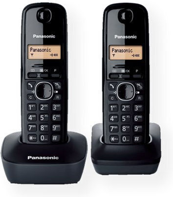 Panasonic KX-TG1612FXH Schnurlostelefon Schwarz