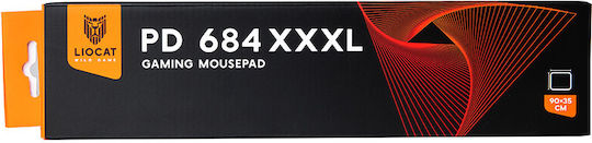 Liocat Pd 684 Xxxl Gaming Mouse Pad Μαύρο