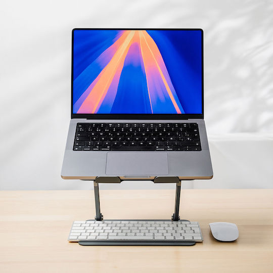 InnovaGoods Lastan Stand für Laptop bis zu 18" Silber
