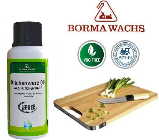 Borma Wachs Kitchenware Oil - VOC Free 4989 Λάδι Συντήρησης Άχρωμο Σατινέ 250ml