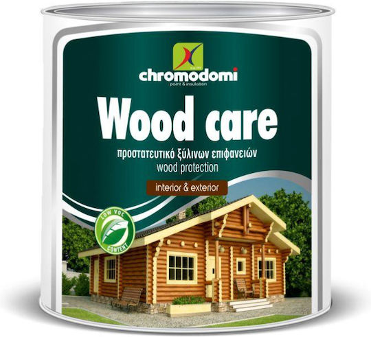 Χρωμοδομή Wood Care Βερνίκι Επιφάνειας 800 Άχρωμο Ματ 2.5lt