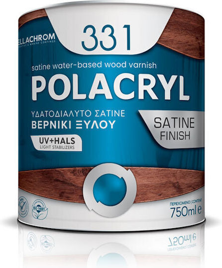 Pellachrom Polacryl 331 Пропитка Безцветен Сатен 750мл