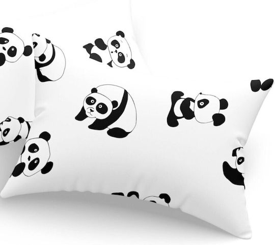 Eponj Home Set de față de pernă pentru copii 50x70cm White