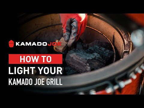 Kamado Joe Classic II Ceramics Charcoal Grill Kamado with Lid, Thermometer and Smoker 46cmx46cm