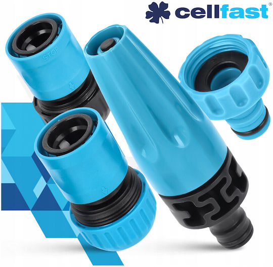 Cellfast Σετ Πιστόλι/Εκτοξευτήρας Νερού 2 Λειτουργιών 50-505