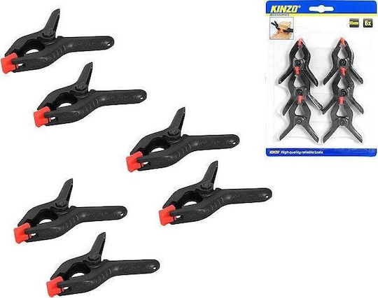 Kinzo Clamp Set Spring Maximum Opening 65mm