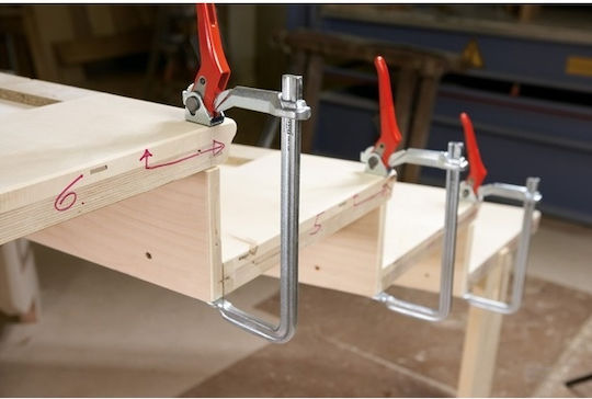 Bessey GSH12 Σφιγκτήρας Τύπου "F" με Μέγιστο Άνοιγμα 120mm