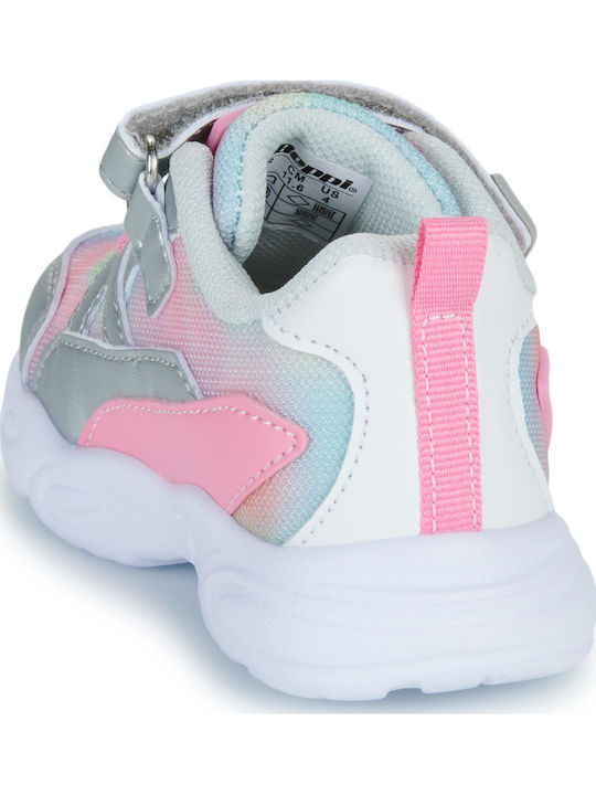 Παιδικά Sneakers με Σκρατς Ασημί