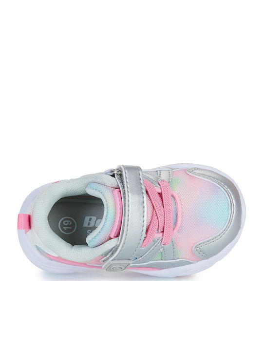 Παιδικά Sneakers με Σκρατς Ασημί