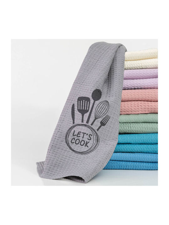Borea Waffle Geschirrtuch aus 100% Baumwolle 50x70cm Borea Waffle Geschirrtuch aus 100% Baumwolle 50x70cm