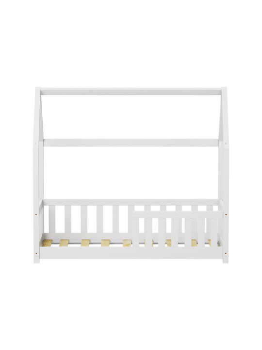 Bambie Kids Bed Montessori Single Beige for Mattress 70x140cm