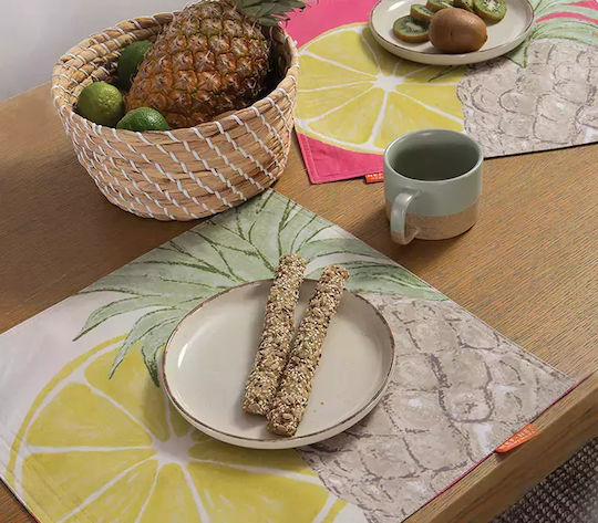 Nef-Nef Homeware Fabric Placemat Multicolour 40x40cm