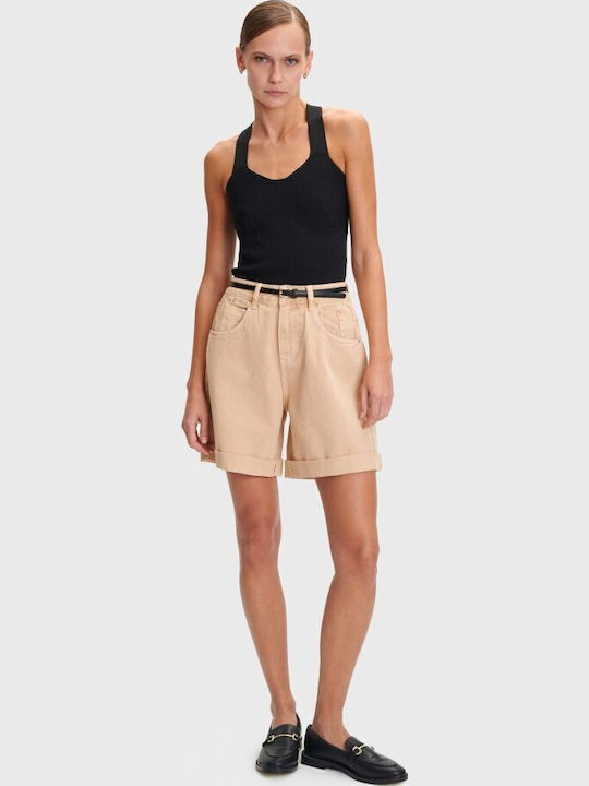 Γυναικεία Βερμούδα Τζιν Beige