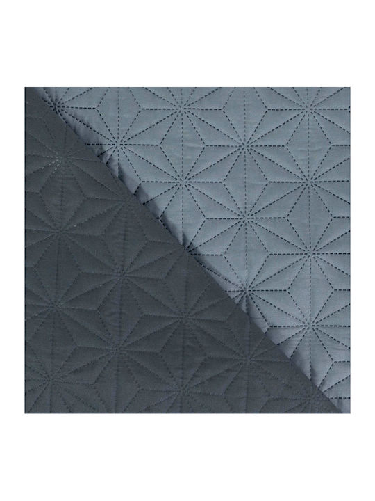 Borea Stellar Coverlet Queen Size from Polyester Light Grey-Grey 220x240cm