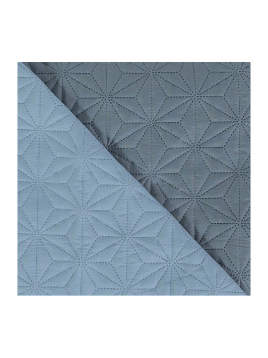 Borea Stellar Coverlet Single from Polyester Pink-Ecru 160x240cm