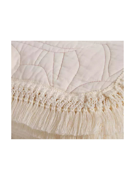 Nef-Nef Homeware Jamal Pillowcase Set with Envelope Cover Ecru 52x72cm.