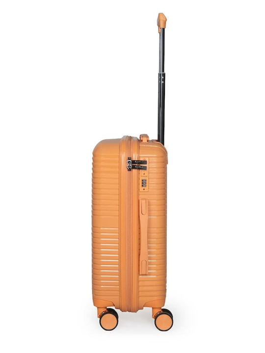 Cardinal Travel Suitcases Hard Orange Max Height 60cm with 4 Wheels Set of 2