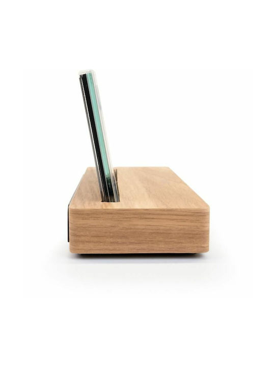 Thomson Thomson Tischuhr Holz mit Tischuhr Braun
