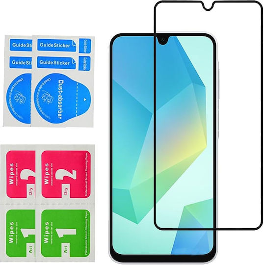 Μετριασμένο Γυαλί 3d Samsung Galaxy A16 Μαύρο Πλαίσιο