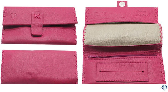 PO.S Lederne Tabaktasche mit Verschluss 16.5x7.5cm GLOSS