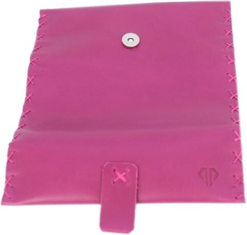 PO.S Lederne Tabaktasche mit Verschluss 16.5x7.5cm GLOSS
