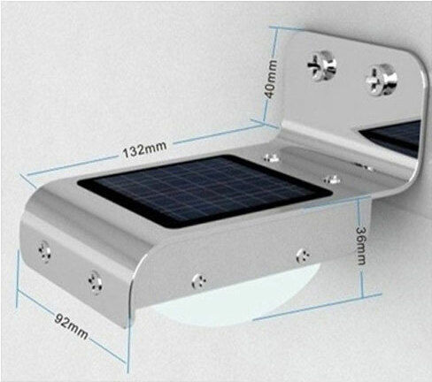 Wandmontiert Solarleuchte mit Fotokontakt