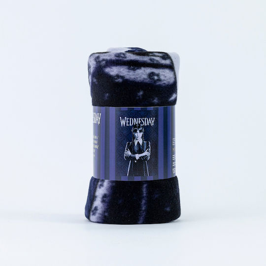 Borea Blanket Fleece Wednesday Purple 100x150cm Borea Blanket Fleece Wednesday Purple 100x150cm