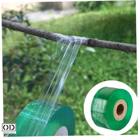 Bandă de altoit pentru pomi fructiferi Material premium eficient Transparent Dimensiune 100m X 4cm Oferte originale