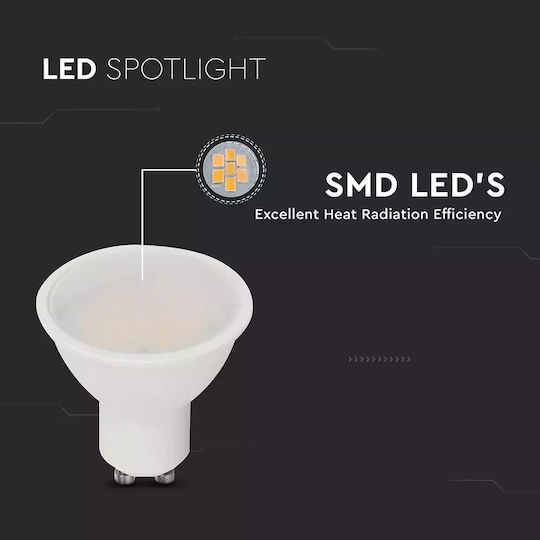 V-TAC LED-Lampe 10W für Fassung GU10 Kühles Weiß 1000lm