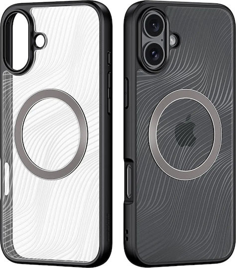 Dux Ducis Aimo Mag Umschlag Rückseite Kunststoff Transparent (iPhone 16 Plus)