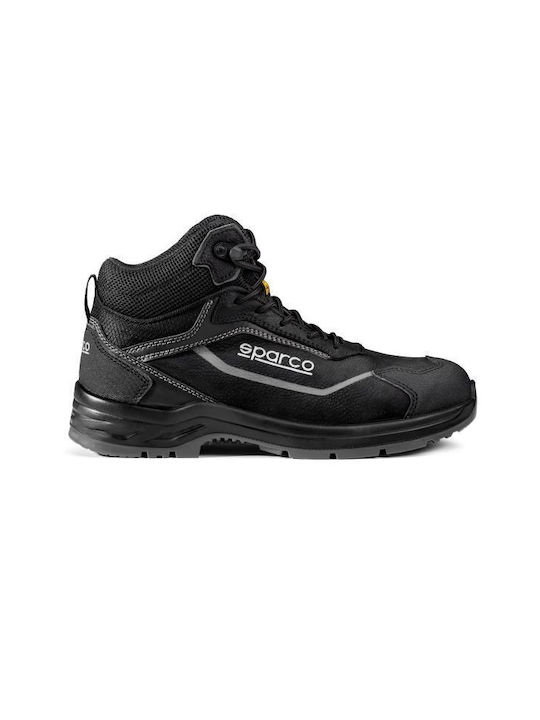 Sparco Αδιάβροχο Μποτάκι Ασφαλείας Μαύρο Indy High S3s Sr Fo Lg Esd En Iso 20345:2022 07544nrnr
