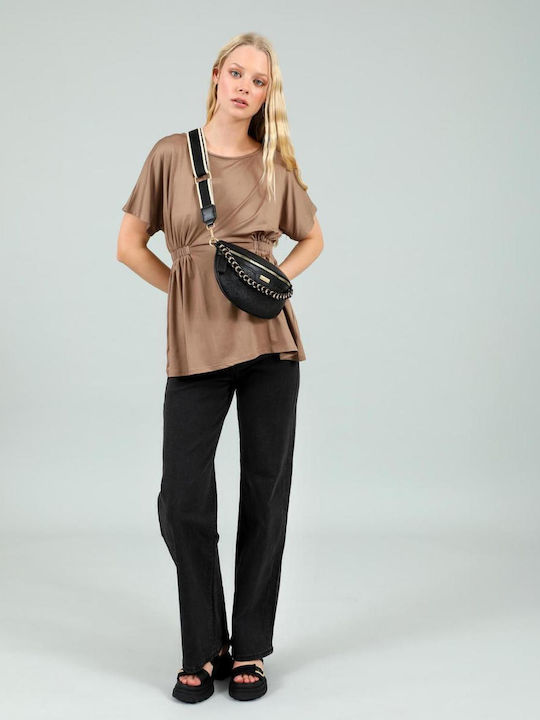 Women's Blouse Brown